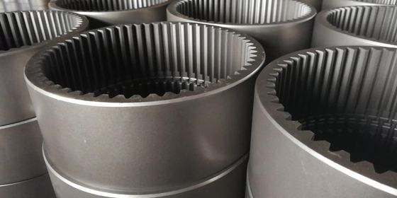Pignon droit interne de résistance à la corrosion, vitesse interne en acier adaptée aux besoins du client de dent