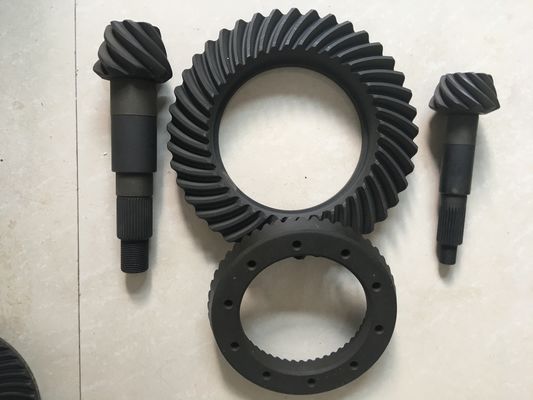 Hauts couronne de rigidité et pignon, vitesse d'anneau différentielle en spirale
